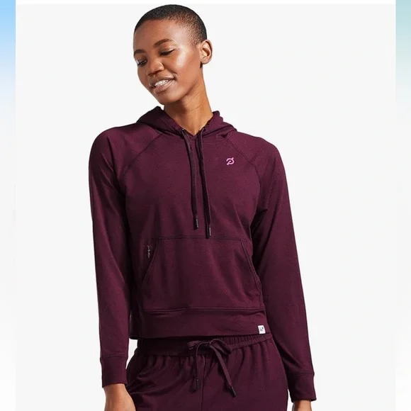 Peloton Women's Dreamblend Relaxed Full Zip Hoodie - Supersoft Loungewear Hoodie